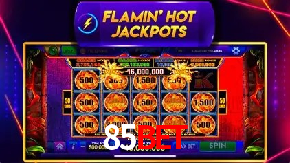 Slots com jackpots e giros grátis na 85bet
